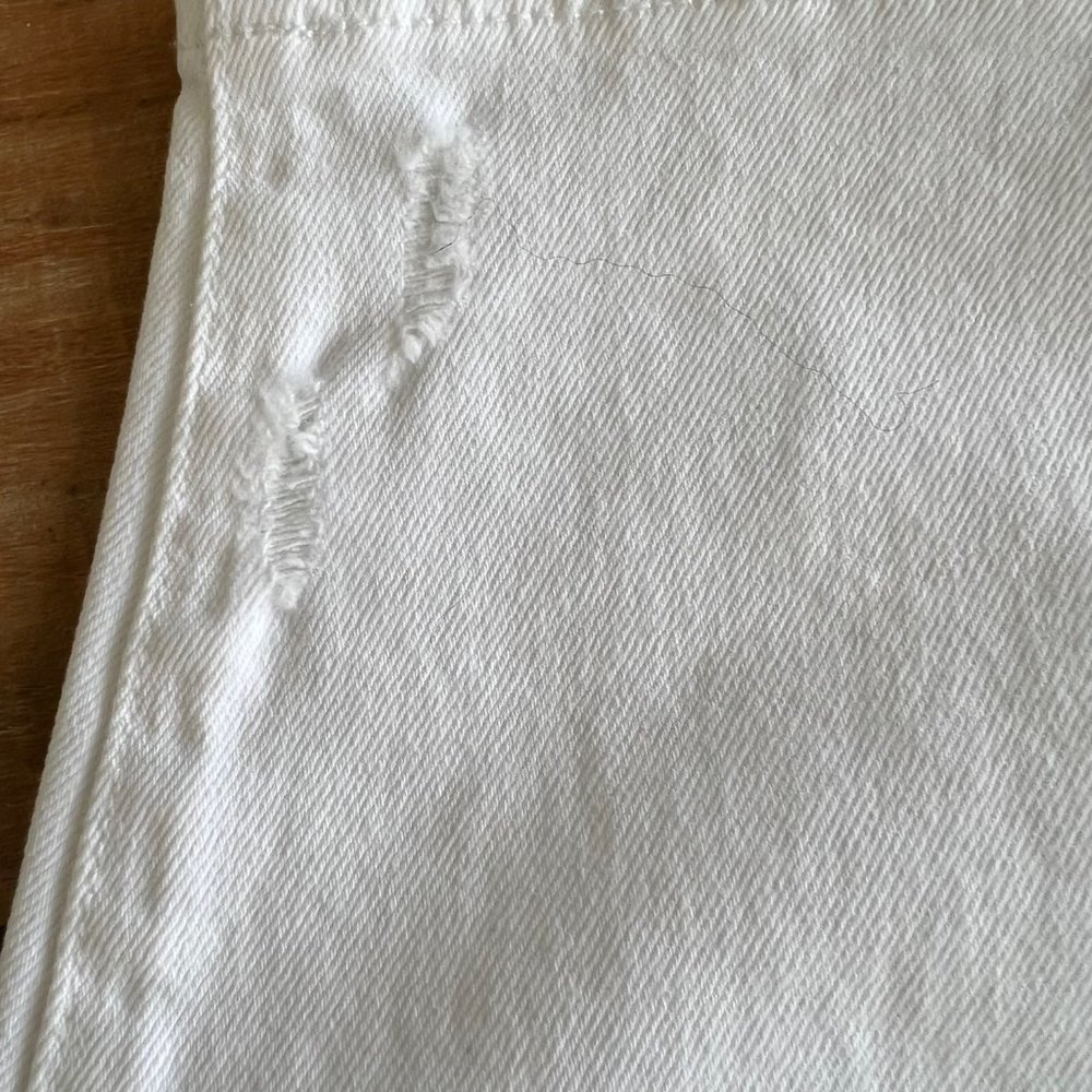 NWT Sanctuary Social Ankle Skinny Standard Rise White Jeans - Picture 8 of 9